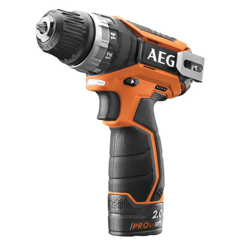 AEG BS 12C2 Li-202B akkus kompakt fúró-csavarozó (2 x 2.0 Ah Li-ion akkuval) termék fő termékképe
