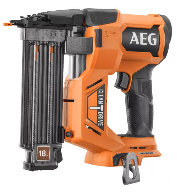 AEG B18BN18-0 akkus egyenes szögbelövő (akku és töltő nélkül) termék fő termékképe