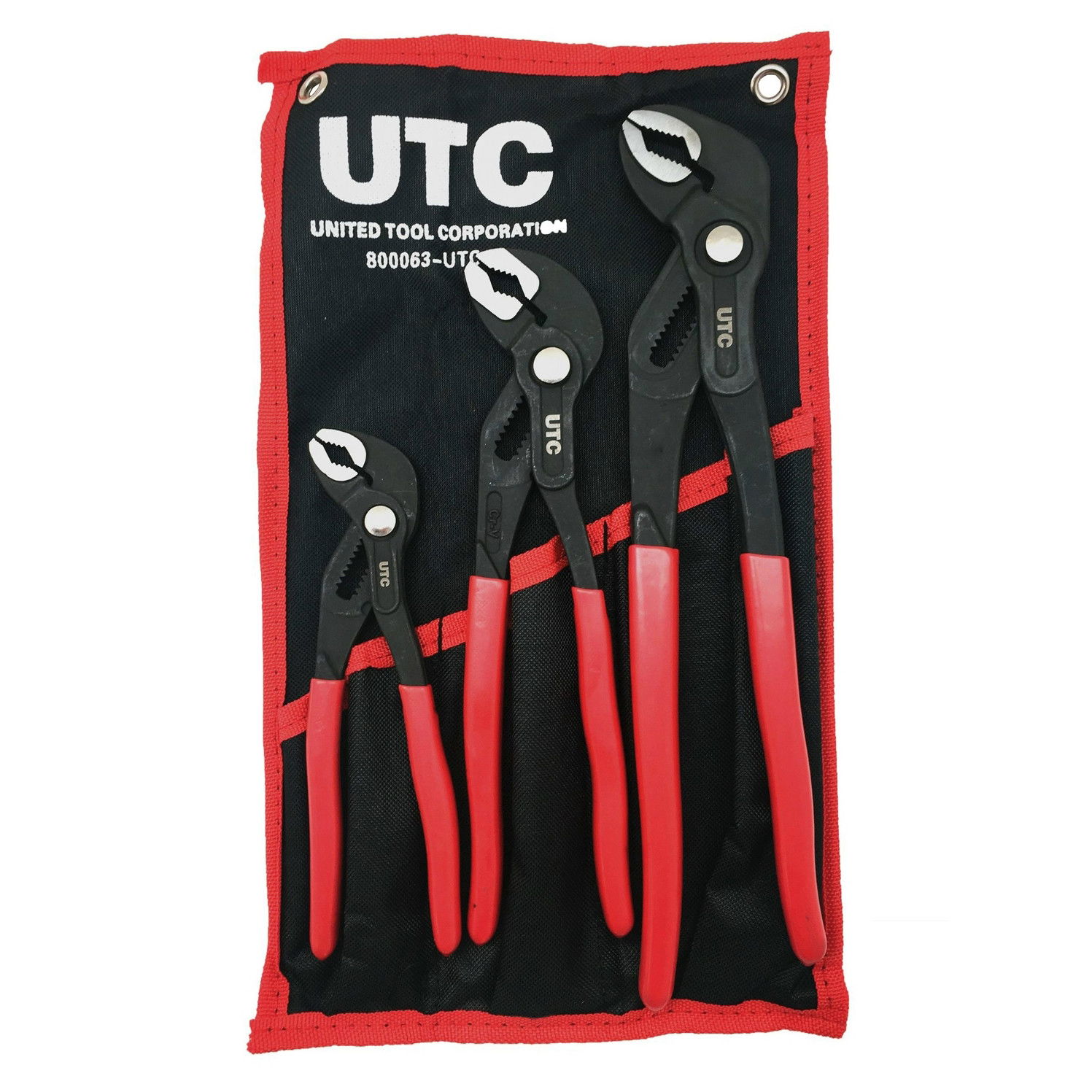 UTC Tools 800063-UTC vízpumpafogó készlet, 175 / 240 / 300 mm, 3 részes termék fő termékképe