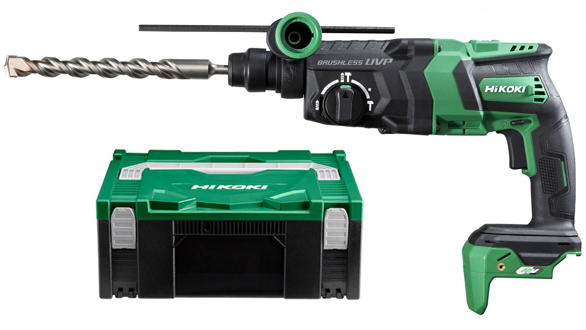 HiKoki DH36DPEW2Z MULTI VOLT akkus SDS-plus fúró-vésőkalapács (akku és töltő nélkül, Hitbox kofferben) termék fő termékképe