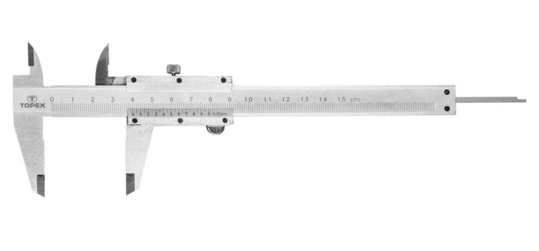 Topex 31C615 nóniuszos tolómérő, 0-150 mm, 0.05 mm termék fő termékképe