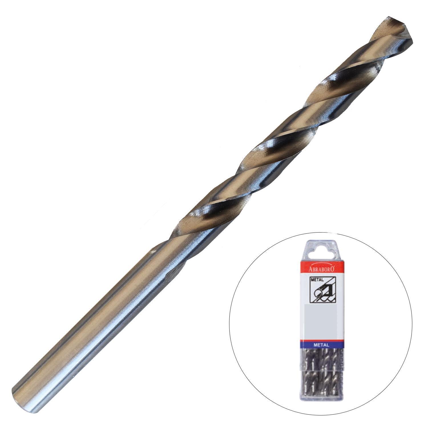 Abraboro 7 x 109 / 69 mm HSS-GS fémfúró X-Pack, 10 db/csomag termék fő termékképe