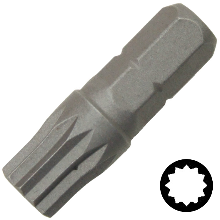 KENNEDY 6 mm XZN csavarhúzó bit 10 mm meghajtóval, 30 mm termék fő termékképe