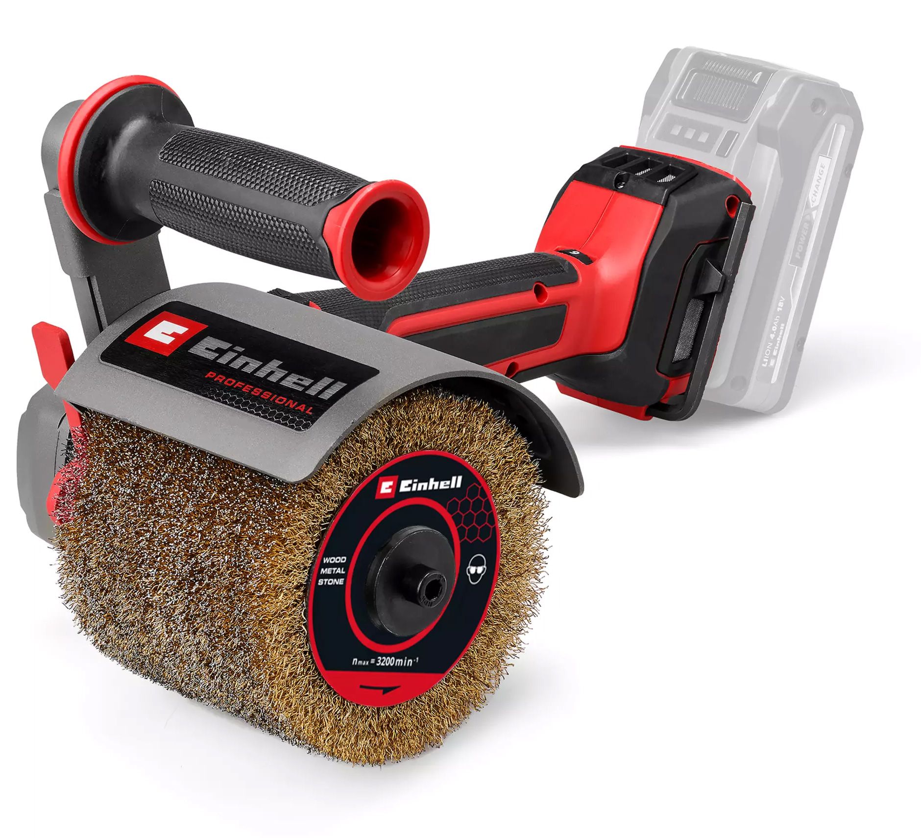 EINHELL TP-BR 18/32 Li BL - Solo akkus palástcsiszoló (akku és töltő nélkül) termék fő termékképe