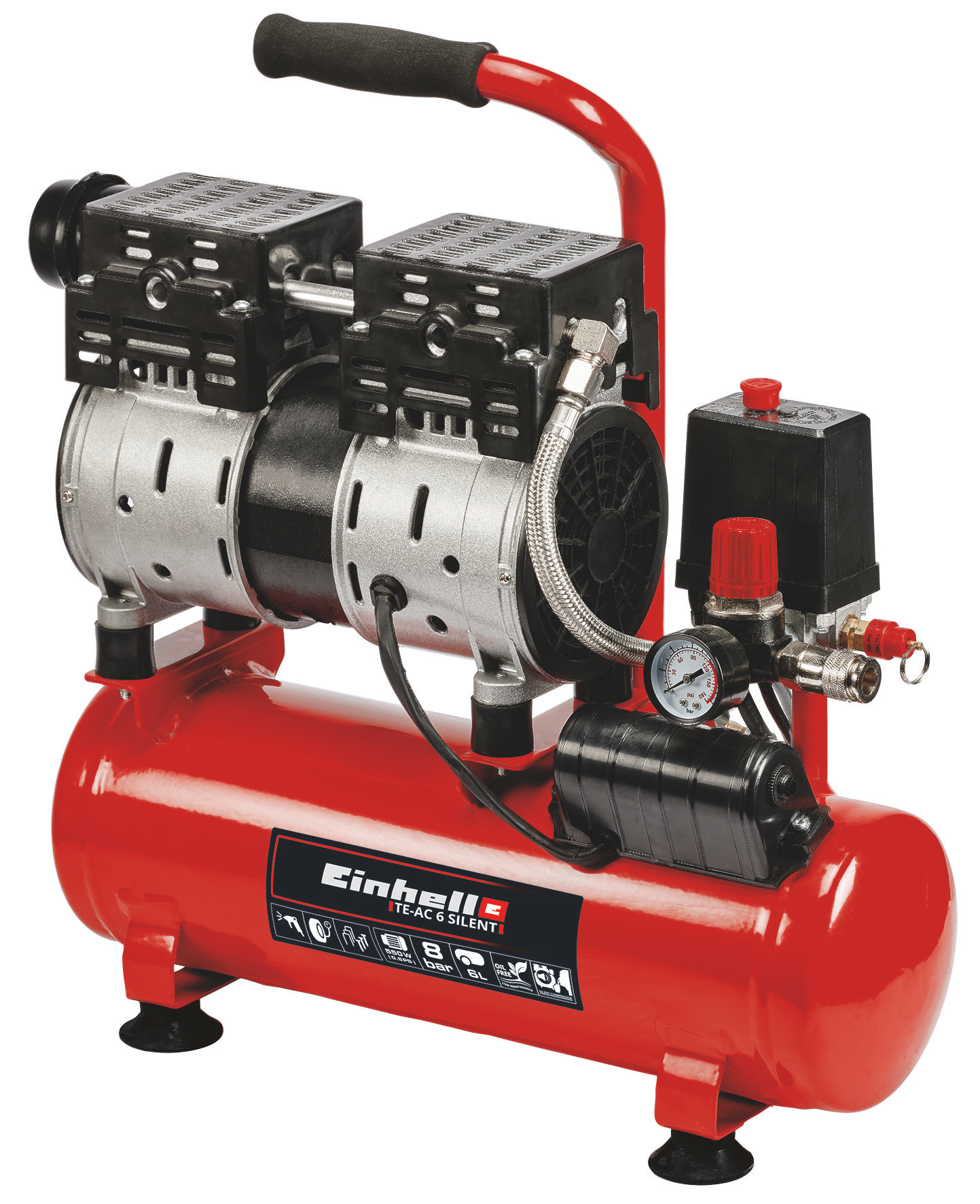 EINHELL TE-AC 6 SILENT kompresszor termék fő termékképe