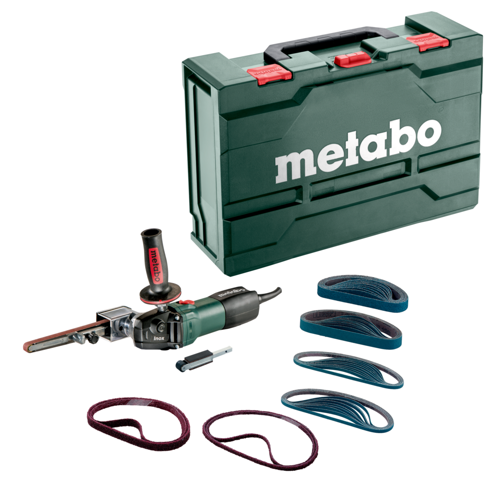METABO BFE 9-20 SET keskeny szalagcsiszoló készlet (metaBOX kofferben) termék fő termékképe