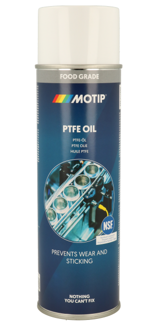 Motip Élelmiszeripari PTFE olaj spray, 500 ml termék fő termékképe