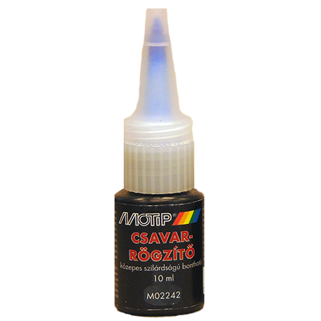 Motip Közepes szilárdságú csavarrögzítő, 10 ml termék fő termékképe