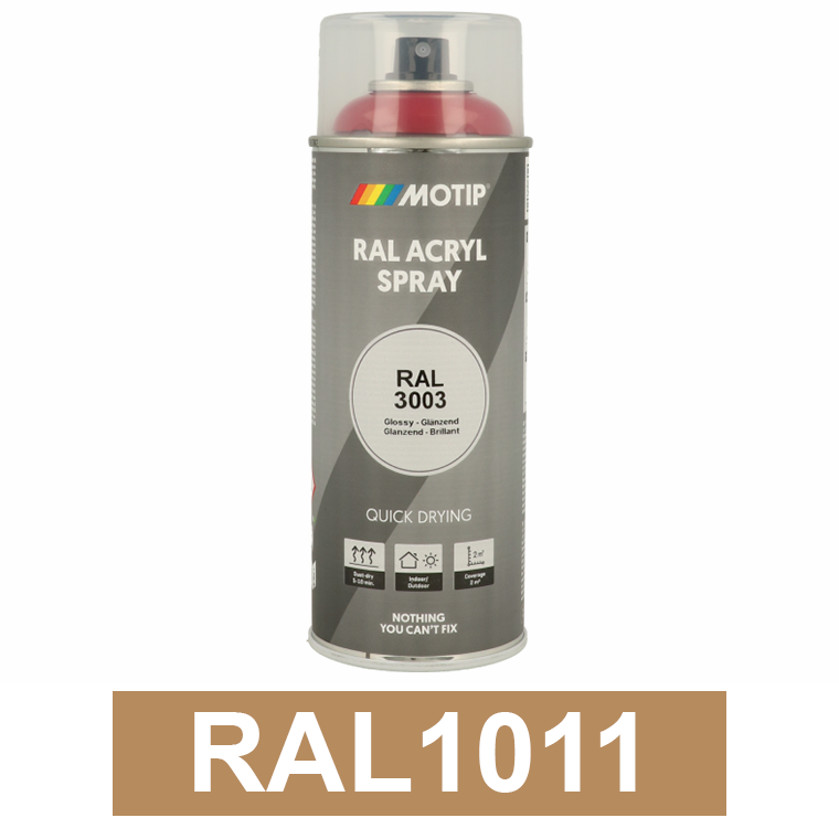 Motip Ipari festék spray, RAL1011, 400 ml termék fő termékképe