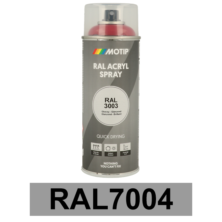 Motip Ipari festék spray, RAL7004, 400 ml termék fő termékképe