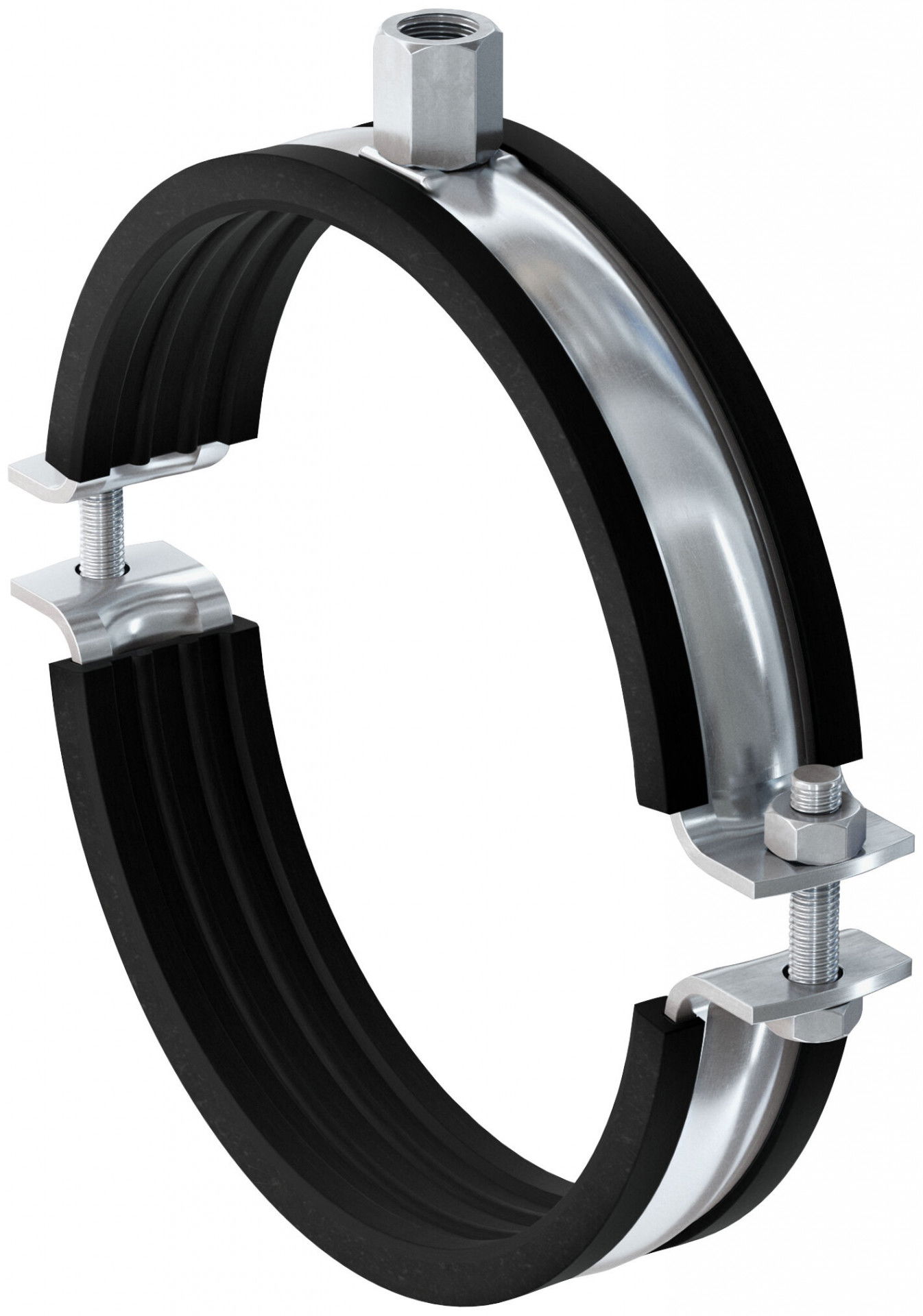 Fischer FRSM 165-171 M12 R masszív gumibetétes bilincs, 10 db/csomag termék fő termékképe