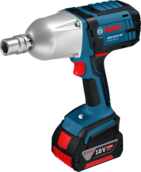 Bosch GDS 18 V-LI HT akkus ütvecsavarozó (2 x 5.0 Ah Li-ion akkuval) termék fő termékképe
