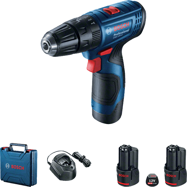 Bosch GSB 120-Li akkus ütvefúró-csavarozó (2 x 2.0 Ah Li-ion akkuval) termék fő termékképe