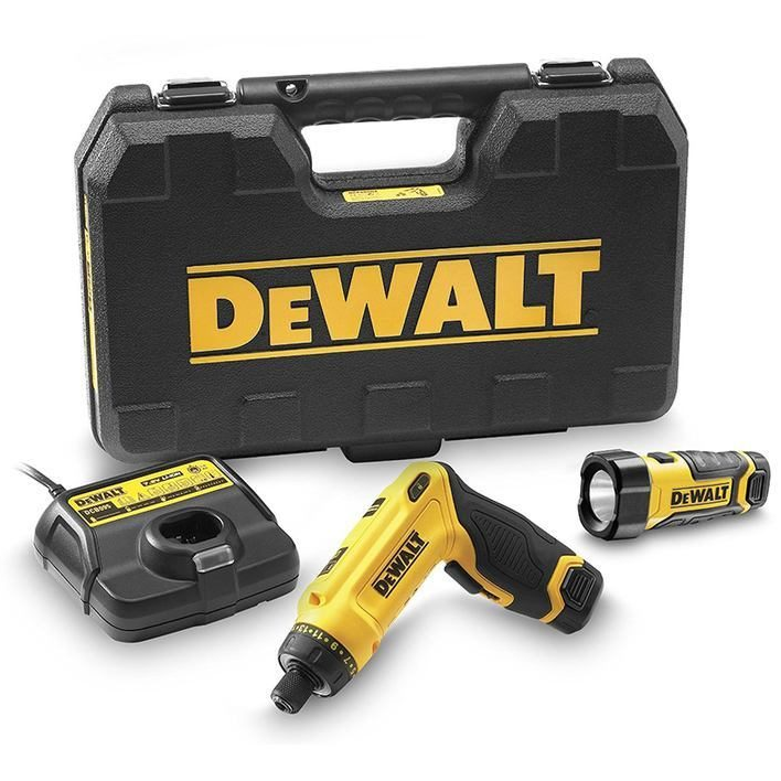 Dewalt DCF680G2F mozgás aktivált akkus csavarozó (2 x 1.0 Ah Li-ion akkuval, kofferben) + lámpa termék fő termékképe